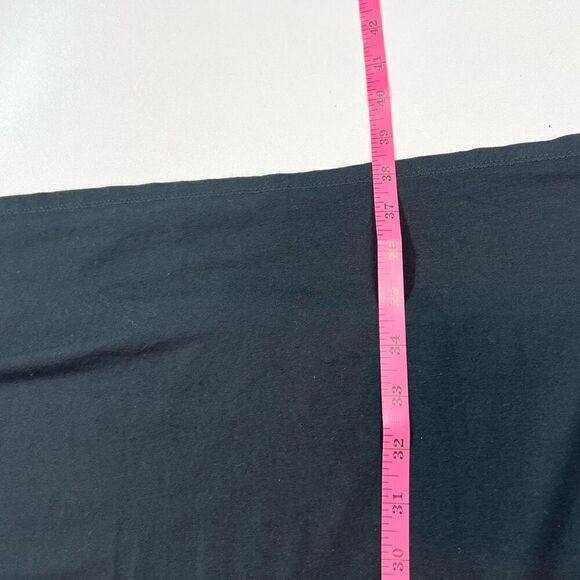 J.Jill Wearever Collection Mini Dress Womens Medium Black Long Sleeve Tunic Knit - Picture 7 of 8